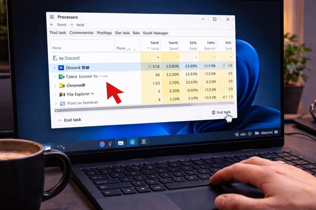 How to force close an app on Windows using Task Manager